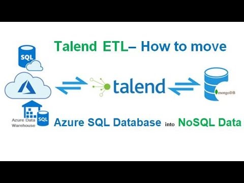 Talend ETL - Move Azure SQL Data to NoSQL MongoDB