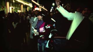 NYE 2011 Chicago. Navy Pier Fireworks and People. ExactFilms Studios.