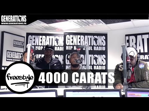 4000 CARATS - Live "Live or die / Papel "  (Live des studios de Generations)
