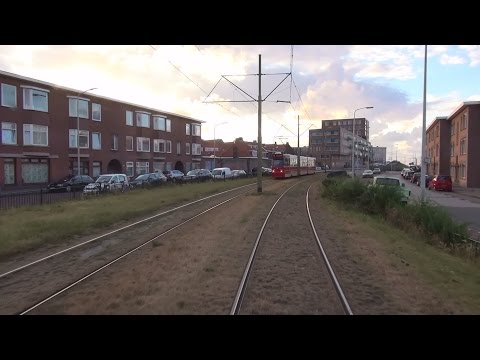 HTM MAT-rit tramlijn 11 Remise Scheveningen - Scheveningen Haven - Strand | GTL8 3132