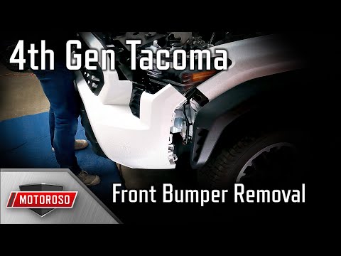 4th Gen Tacoma Front Bumper Removal Guide