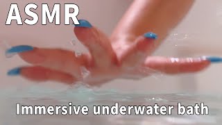 Amazingly immersive underwater bath! An immersive bath~~super stress-relieving! #asmrSleepAidVideo