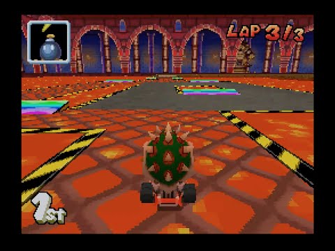 Mario Kart DS: GBA Bowser Castle 2 [1080 HD]