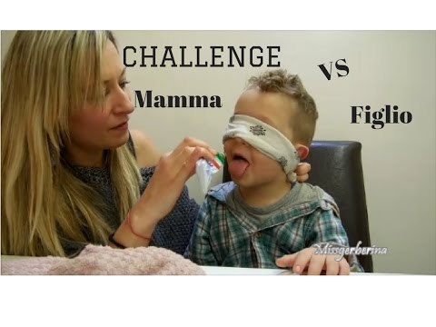 CHALLANGE !! INDOVINA CHE MANGI!! MAMMA VS FIGLIO