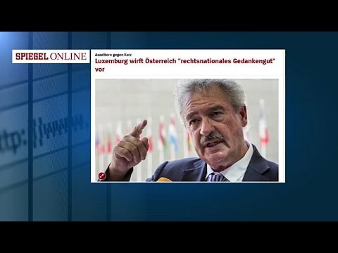 Migrationspolitik: Luxemburg wirft Österreich "rechtsnationales Gedankengut" vor