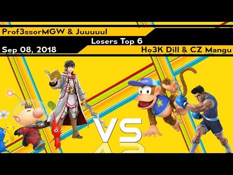 XenoArcadian 2018 Q3 - [L.Top 6] Prof3ssorMGW & Juuuuul vs Ho3K Dill & CZ Mangu