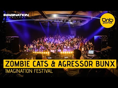 Zombie Cats & Agressor Bunx - Imagination Festival 2016 | Drum and Bass