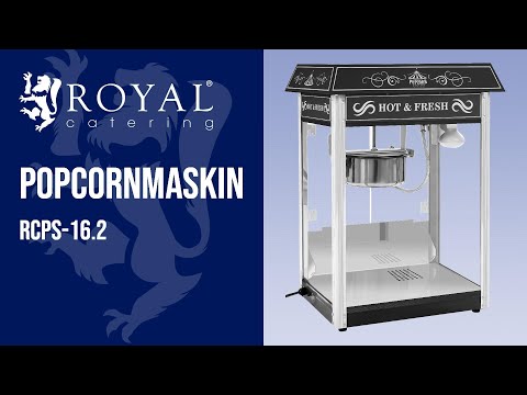 video - Popcornmaskin – Svart tak