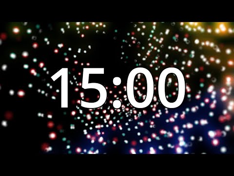 15 Minutes Timer With Upbeat Music - Party Timer