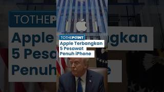 Apple Menerbangkan 5 Pesawat Penuh iPhone dari India ke AS demi Hindari Tarif Impor Donald Trump