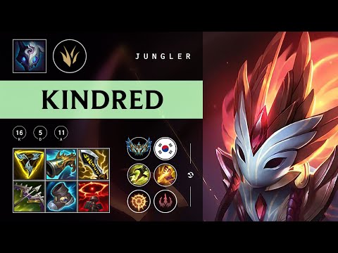Kindred Jungle vs Talon - KR Challenger Patch 25.22