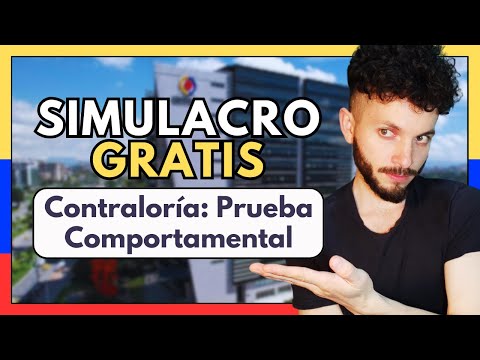 Simulacro GRATIS Contraloría General: Prueba de Competencias Comportamentales