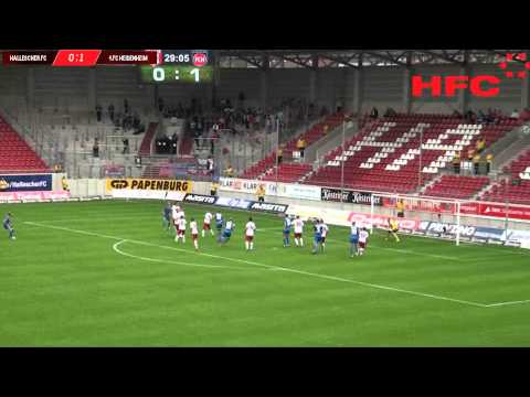 3.Liga 9.ST. Hallescher FC - FC Heidenheim