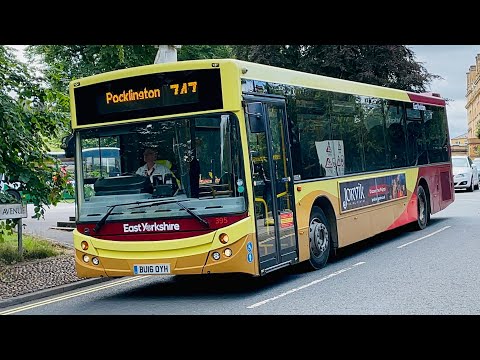 East Yorkshire Bus 395 At York On 747 From York To Pockington
