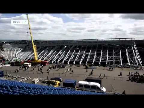 Die temporären Tribünenanlagen der Firma Nüssli - euromaxx | euromaxx