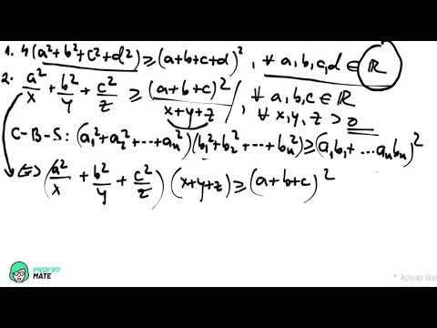 Două inegalități care se rezolvă cu inegalitatea CBS