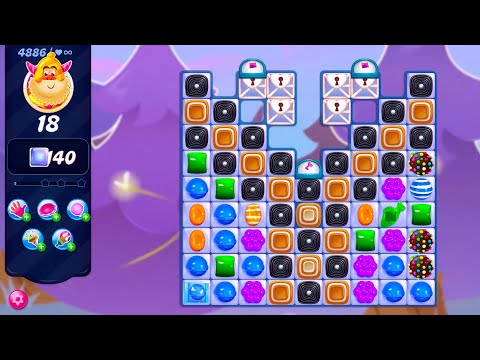 Candy Crush Saga Android Gameplay #129 Level 4880 - 4886