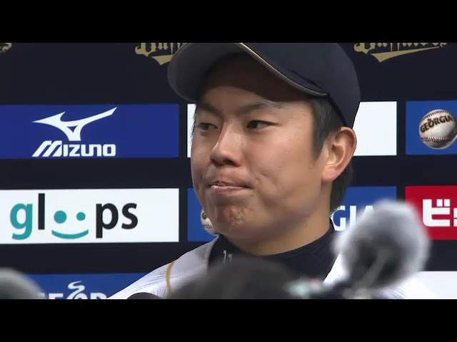 バファローズ・松葉貴大投手ヒーローインタビュー 5月8日 オリックス・バファローズ 対 福岡ソフトバンクホークス