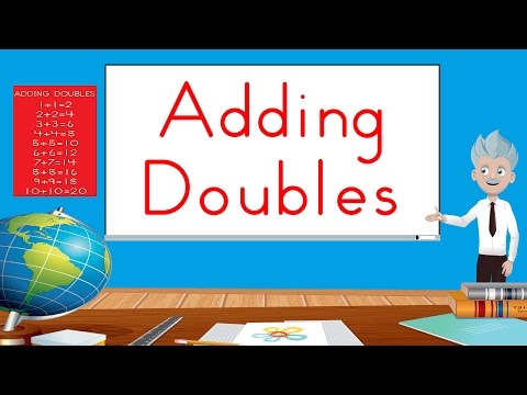 Adding Doubles | Fun Math Song For Kids | Jack Hartmann