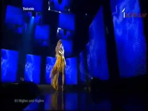 Liene Candy - Higher And Higher (национальный отбор Латвии на "Евровидение-2013")
