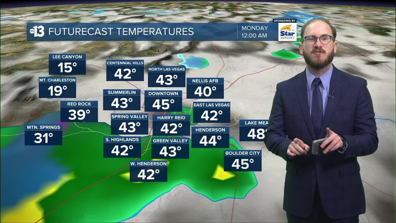 Valley rain and mountain snow on the way tonight