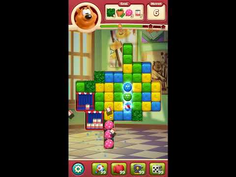 Toon Blast Level 7425 - NO BOOSTERS 🐻🐺🐱 | SKILLGAMING ✔️