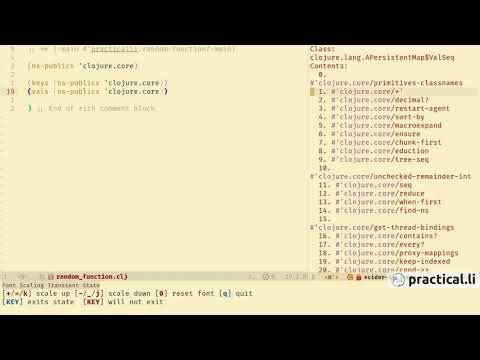 REPL driven development with Clojure using Spacemacs, CIDER and clj-kondo