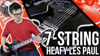 Video thumbnail for Epiphone Matt Heafy Custom-7 Demo || 🤘 A 7-String Les Paul?! 🤘 by Agufish