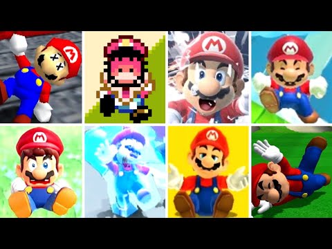 Evolution of MARIO DEATH ANIMATION EVER & Game Over Screens (1981-2025)