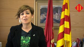 Missatge institucional de l'alcaldessa, Laura Campos