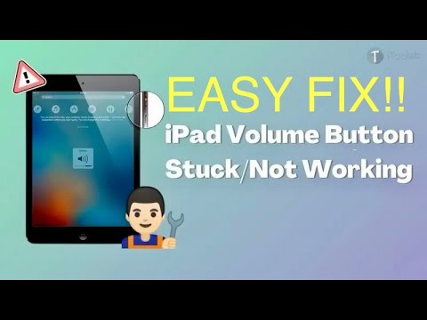 How to Fix Apple iPad Volume Button that Sticks or Won’t Work Very Easy Fix Excellent DIY Technique 