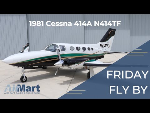 Friday Fly By- Cessna 414A N414TF