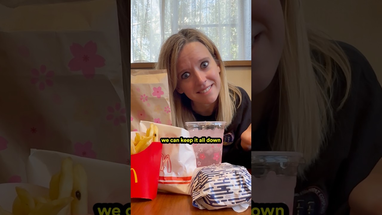 Trying McDonald's PRODUCT #japan