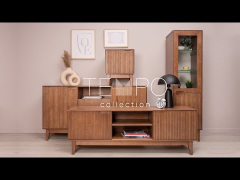 Белый комод Tempo