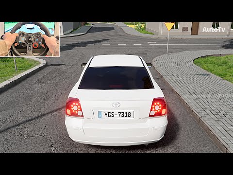 2004 Toyota Avensis - BeamNG Drive Gameplay & Crash Test | Logitech G29