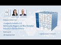 Longevity Industry 1 0 Book Launch