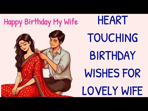 ❤️HEART TOUCHING 🎂 BIRTHDAY WISHES FOR LOVELY WIFE 😍