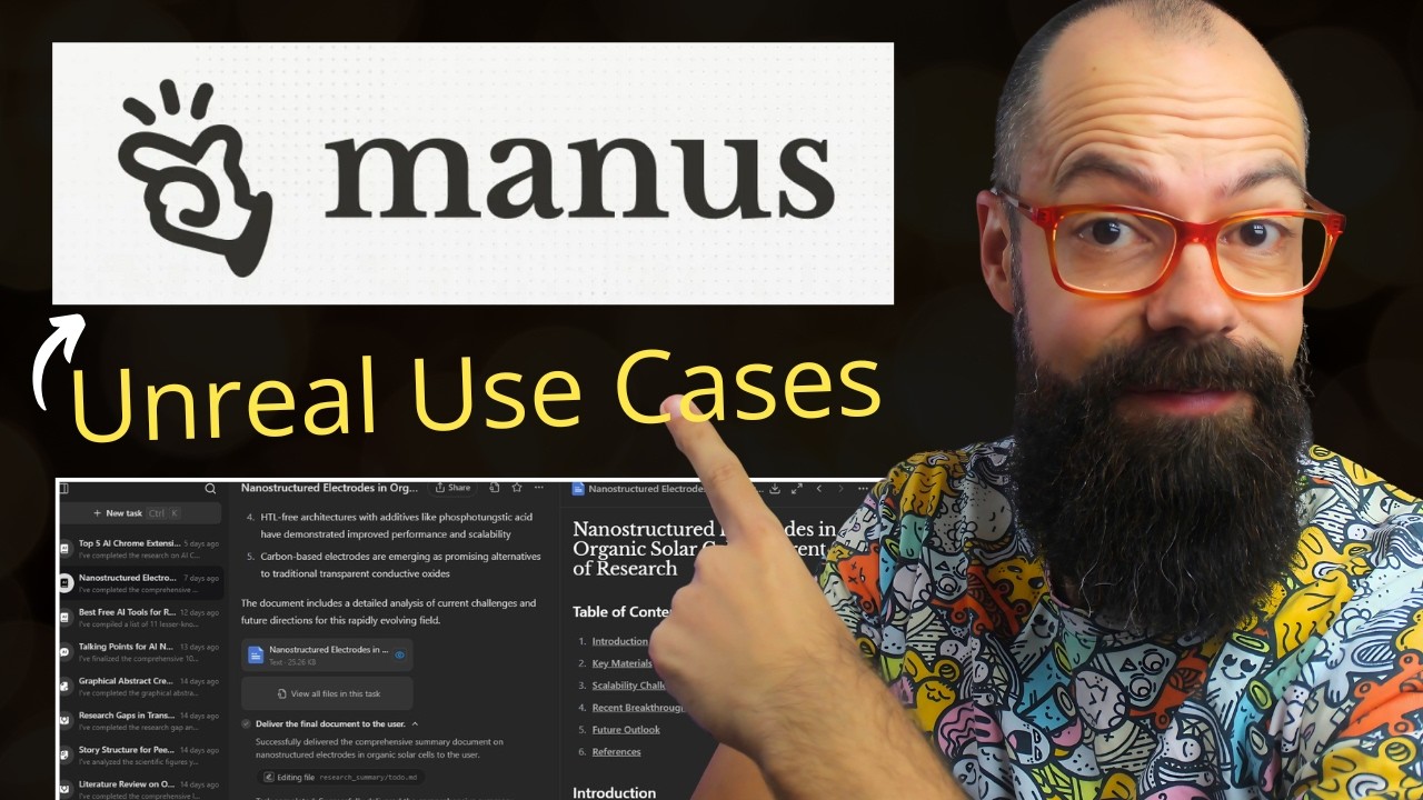6 Genius Manus AI Use Cases Every Academic Should Be Using