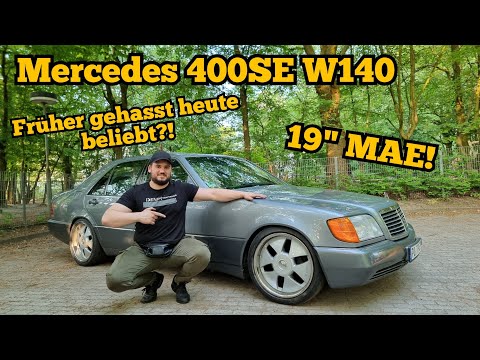 Wir zeigen euch unseren 400SE W140 mit neuen Felgen! MAE selber Lackiert...