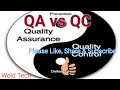 QA Vs QC Qc Qc Qa Qc Difference B W Qa Qc Comparison Between Qa Qc Qa Qc In Hindi