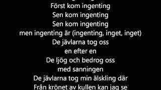 Kent - Ingenting [lyrics]