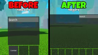 (Roblox)  Learn how to make 10 slots on mobile 📱