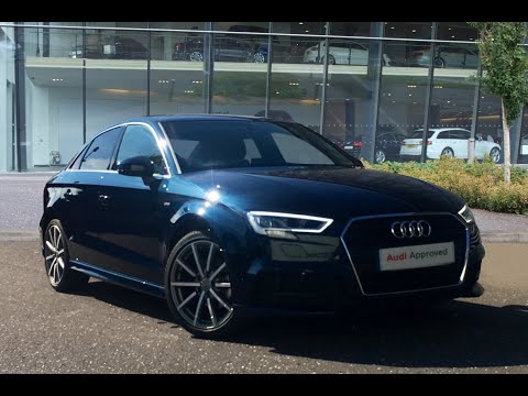 OE67UYY AUDI A3 TDI S LINE BLUE 2018, West London Audi