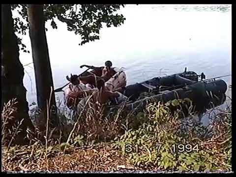 Jezioro Drawsko w upalne lato 1994