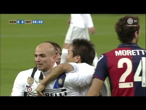 Stagione 2011/2012 - Gol di Nagatomo - Genoa vs. Inter (0:1)