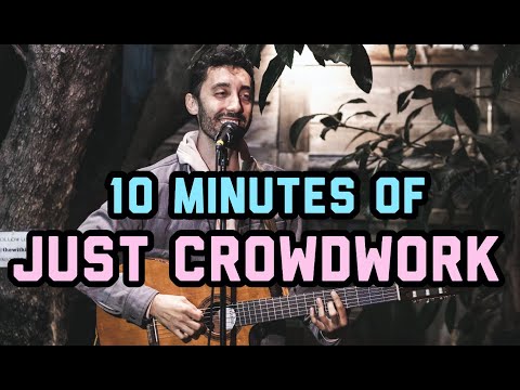 Comedian does 10 Minutes just MUSICAL CROWD WORK | NO MATERIAL | Morgan Jay | Musician | Improvised