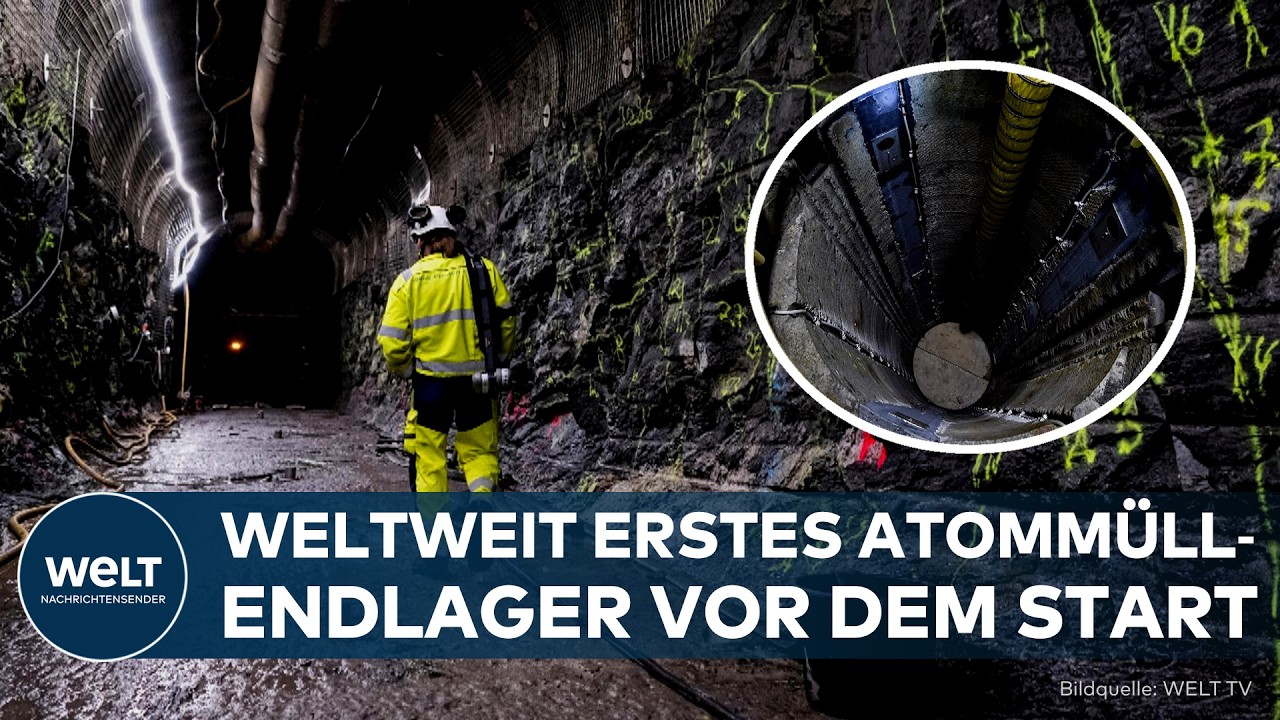 FINNLAND: 22 Jahre Bauzeit – weltweit erstes Atommüll-Endlager steht vor historischem Start