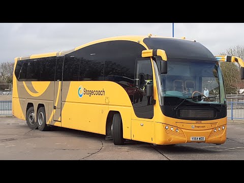 X60: Stagecoach Fife Volvo B11RT Elite 54318 (YX64 WDD)