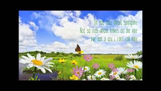 Susie Arioli ~ SPRING.....w/Lyrics