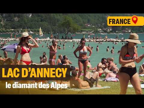 Ces voyageurs tombent sous le charme du lac d'Annecy